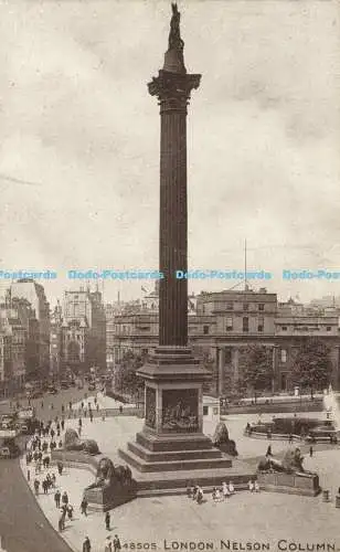 R565006 48505 London Nelson Column Sepiatone Series Photochrom