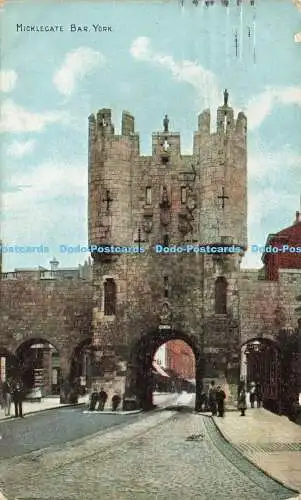 R566574 Micklegate Bar York E S Y Serie 1909