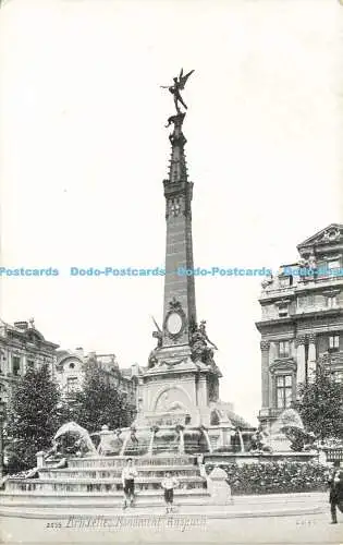 R566589 2059 Bruxelles Monument Anspach L V Aqua Photo A S Forest Brux