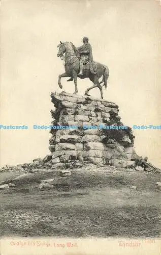 R566591 George IIIs Statue Long Walk Windsor 19304 Stengel