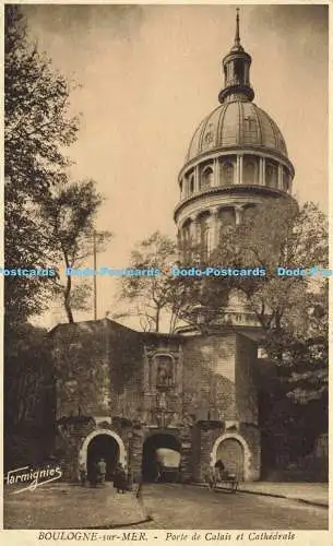 R565074 Harmignies Boulogne sur Mer Porte de Calais et Cathedrale Harmignies