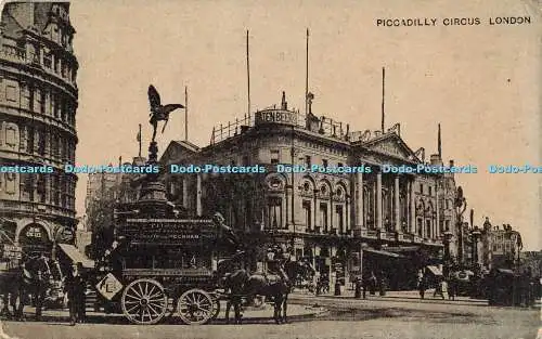 R568538 Piccadilly Circus London Auto Photo Series 1908