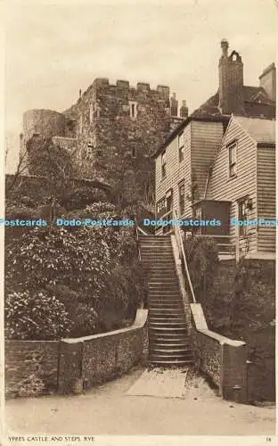 R566716 Ypern Castle and Steps Rye 16 Norman S and E 1939