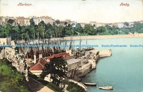 R568571 5992 Harbour Tenby 1905