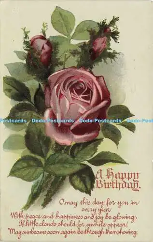 R566731 Ein Happy Birthday O möge diesen Tag für Sie in jedem Jahr Serie Nr 321 1920