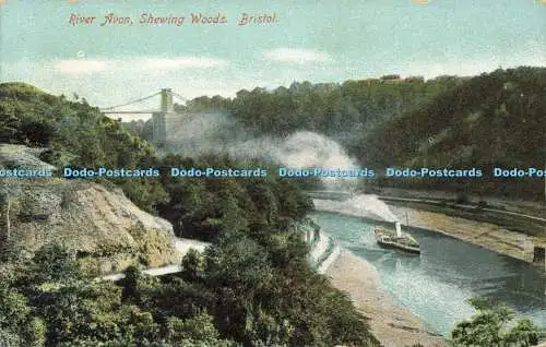 R568581 River Avon Shewing Woods Bristol Empire Series London No 234