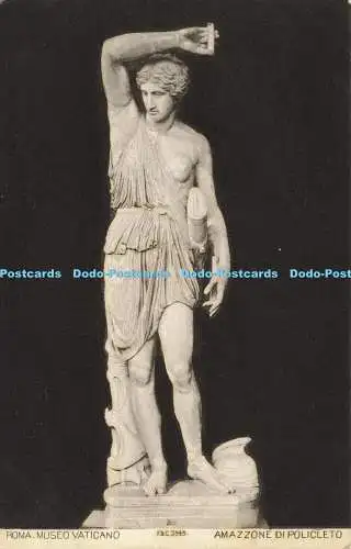 R566744 Roma Museo Vaticano F und C 2545 Amazzone di Policleto