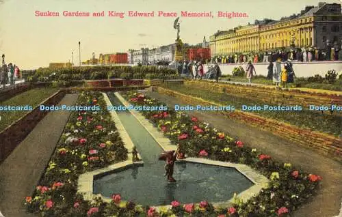 R568592 Versunkene Gärten und King Edward Peace Memorial Brighton 1933