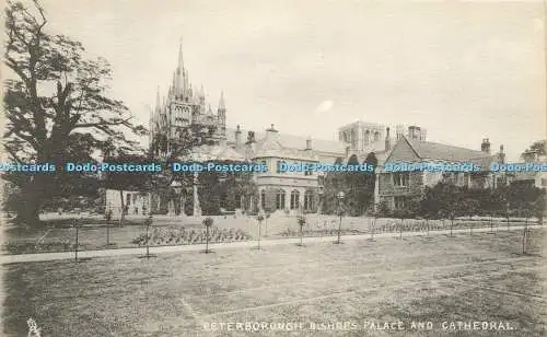 R568673 Peterborough Bishops Palace and Cathedral T L Barrett