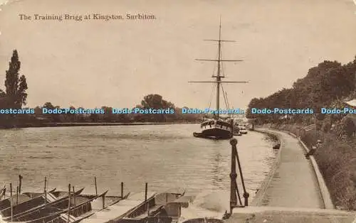 R568705 Training Brigg at Kingston Surbiton T J Drake 1919