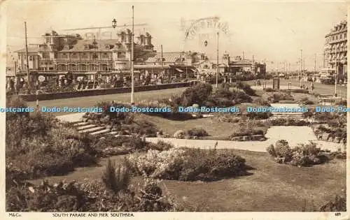 R568731 M und C South Parade und Pier Southsea 689 Mills 1938