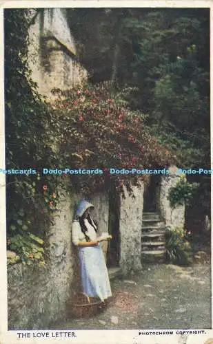 R565329 Liebesbrief Photochrom Autochrome Studien direkt aus der Natur Nr 653 1920