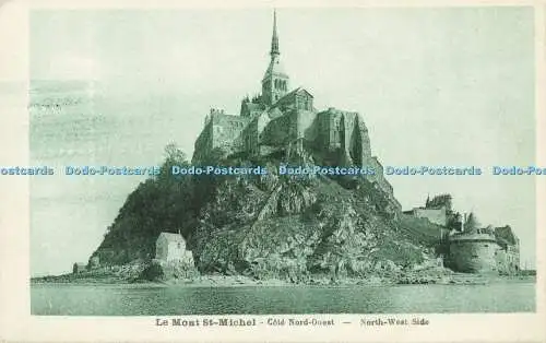 R566901 Le Mont St Michel Cote Nord Ouest North West Side