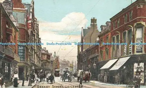 R568747 Granby Street Leicester J W 1905