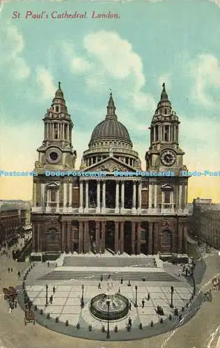 R565395 St Pauls Cathedral London National Series M and L 1921