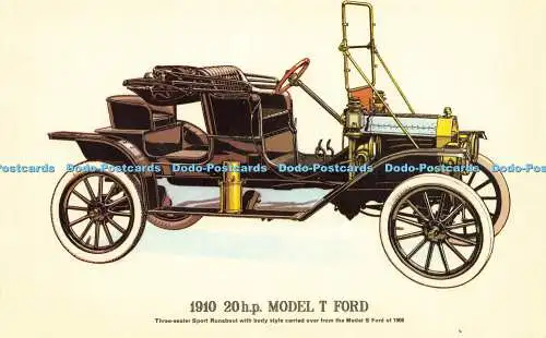 R567079 1910 20h p Model T Ford Collectors Reproductions Prescott Pickup Ref P