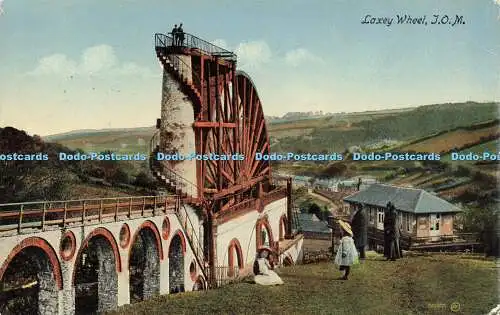 R567108 Laxey Wheel I O M 70007 Valentines Series 1922