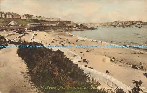 R567115 St Ives Porthminster Beach and Island 72826 Friths Serie 1928