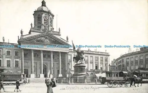 R569046 2040 Bruxelles La Place Royale L V und C Aqua Foto A S Wald Brux