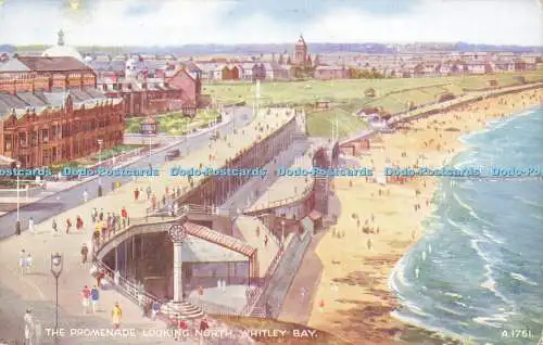 R567210 Promenade Blick North Whitley Bay A 1761 Kunstfarbe E W Trick Valentin