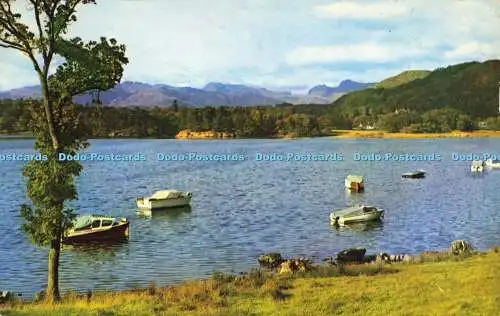 R567233 Head of Windermere and Langdale Pikes Sanderson and Dixon Jarrold Cotman