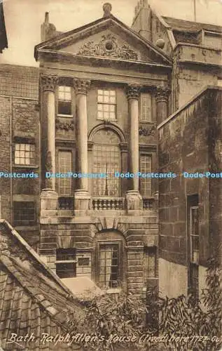 R565693 Bath Ralph Aliens House Lived here 1727 64 Friths Series No 61530