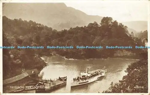 R569107 Trossachs Pier Loch Katrine A3071 R Valentiness Photo Brown