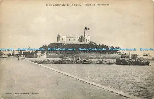 R567299 Souvenir de Djibouti Palais du Gouverneur Au Bon Marche