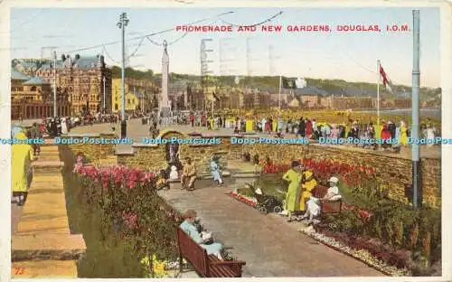 R569148 Promenade and New Gardens Douglas I O M 73 1949