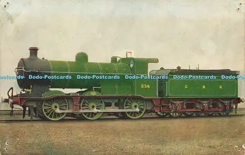 R569153 G N R Six Wheels Coupled Goods Engine No 534 Photochrom