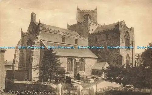 R567323 Cartmel Priory Church S W Friths Series No 34096 1917