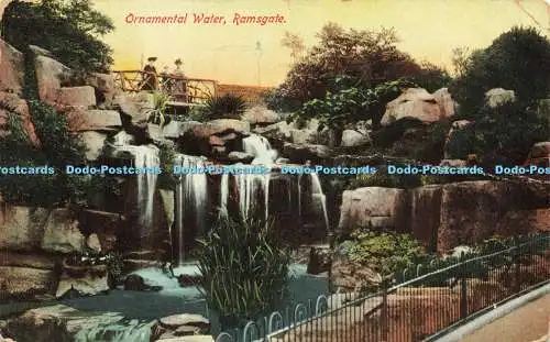 R567341 Ornamental Water Ramsgate J Welch 1914