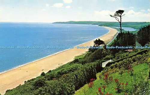 R570866 Slapton Beach und Ley Devon Slapton Sands Litho Kanada N P O Belfast Dex