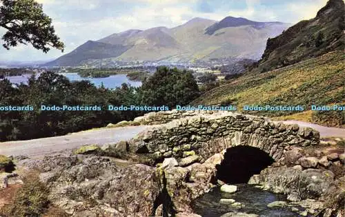 R570895 Ashness Bridge and Skiddaw Derwentwater PT21601 1967