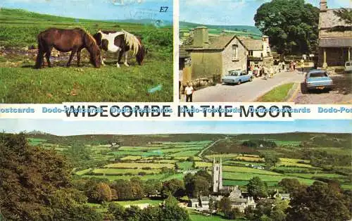 R570910 Widecombe in Moor Europa Karten Ashton Reed 1977 Multi View