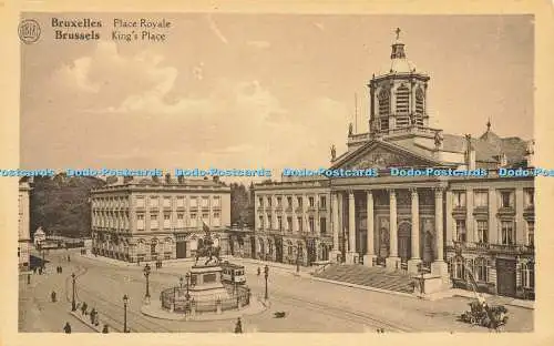 R567434 Albert Bruxelles Place Royale Brussels Kings Place