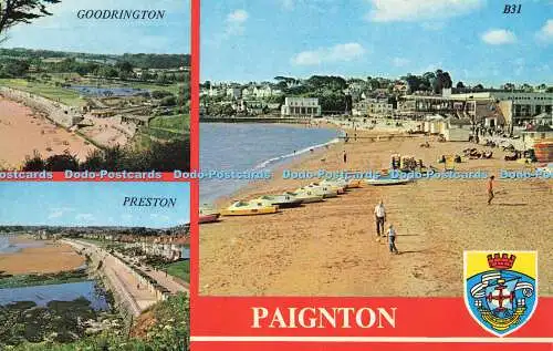 R569283 Paignton B31 Europa Karten 1983 Multi View