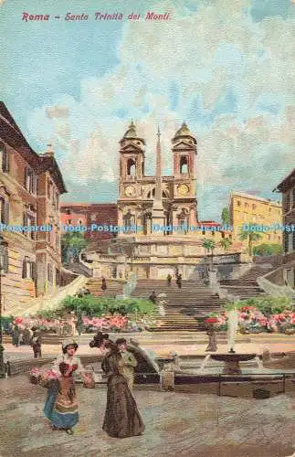 R565879 Roma Santa Trinita dei Monti 1832 8