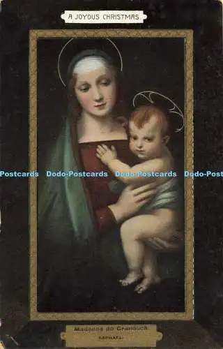 R565886 A Joyous Christmas Madonna do Granduca Raphael Max Ettlinger Serie 5200