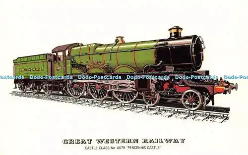 R570940 Great Western Railway Castle Class No 4079 Pendennis Castle Nostalgie Mi