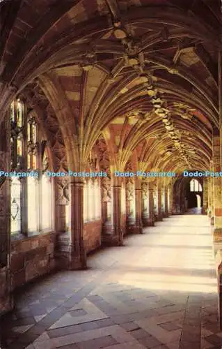 R565889 Worcester Cathedral Cloisters Cotman Color Series Jarrold