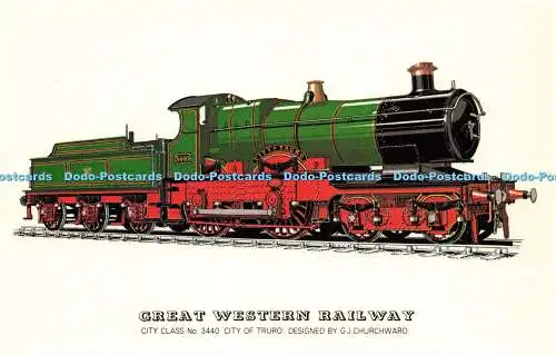 R570945 Great Western Railway City Class No 3440 City of Truro G J Churchward No