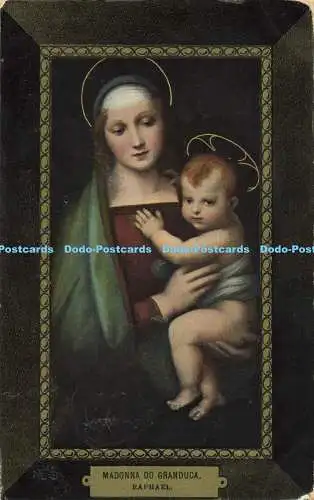 R565897 Madonna Do Granduca Raphael Max Ettlinger Serie 5200 G 1907 Royal Serie