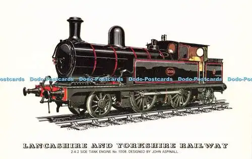 R570951 Lancashire and Yorkshire Railway 2 4 2 Side Tank Engine No 1008 John Asp