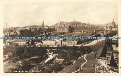 R567486 Edinburgh from Castle W J Hay John Knoxs