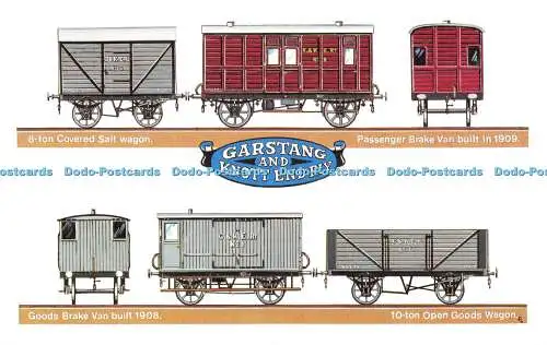 R569356 Garstang and Knott End Rly 8 Tonnen Plansalzwagen Personenbremswagen