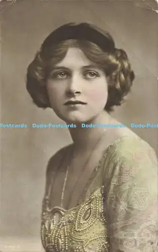 R565962 Woman Portrait A 121 3 RP British Beauty Rotary Photo 1912