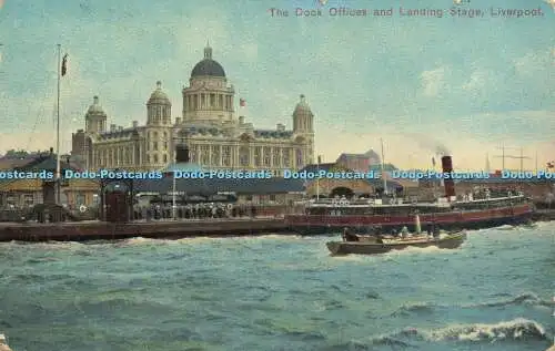 R567540 Dock Offices and Landing Stage Liverpool No 11 P N C L