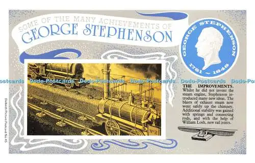 R569384 Einige von vielen Erfolgen von George Stephenson Verbesserungen Dalkeith Bild