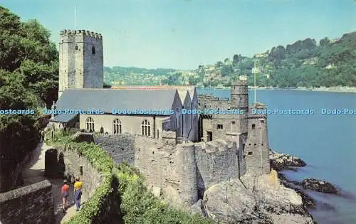 R571033 Dartmouth Castle and Church of St Petrox Dartmouth Cotman Color Series J